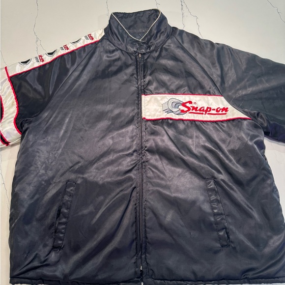 Vintage Snap-On Tools Satin Jacket - Picture 1 of 9